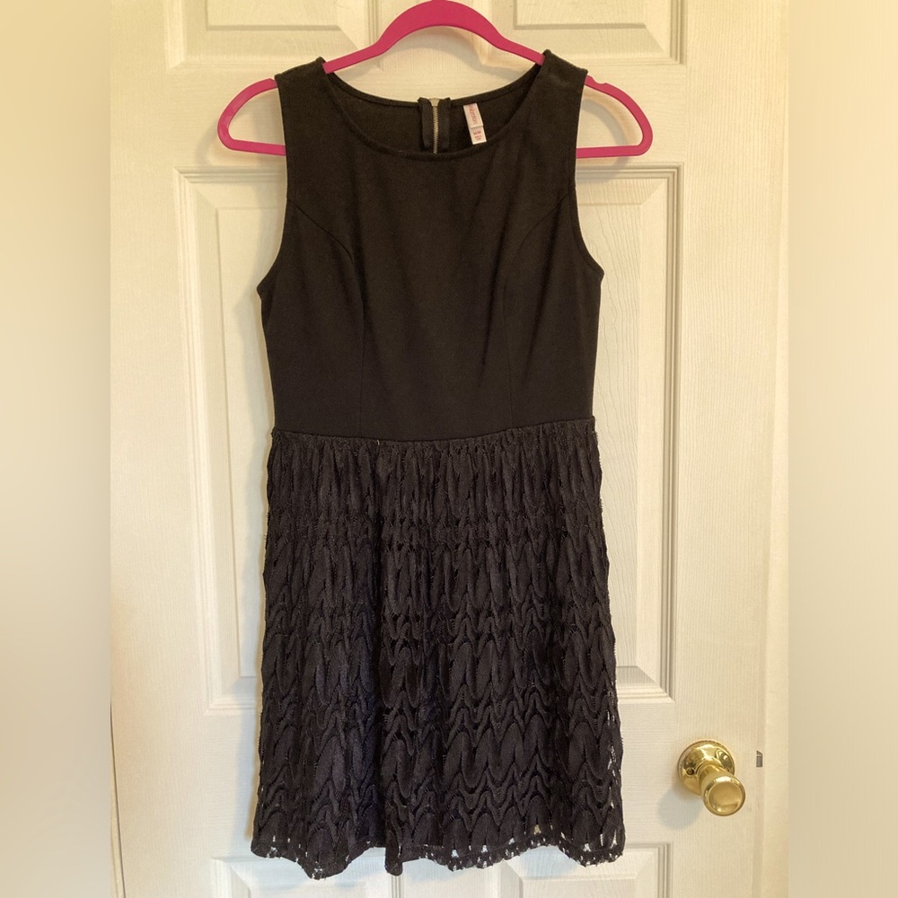 Xhilaration Black Cocktail Dress size M